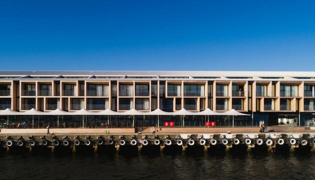 Macq 01 Hotel Hobart Exterior foto The Riverview Hotel